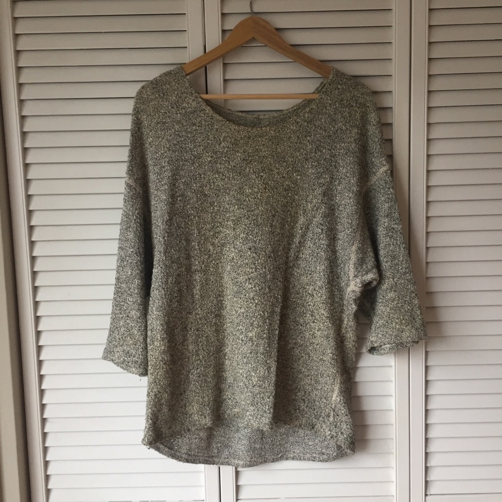 American Apparel grey marled sweater